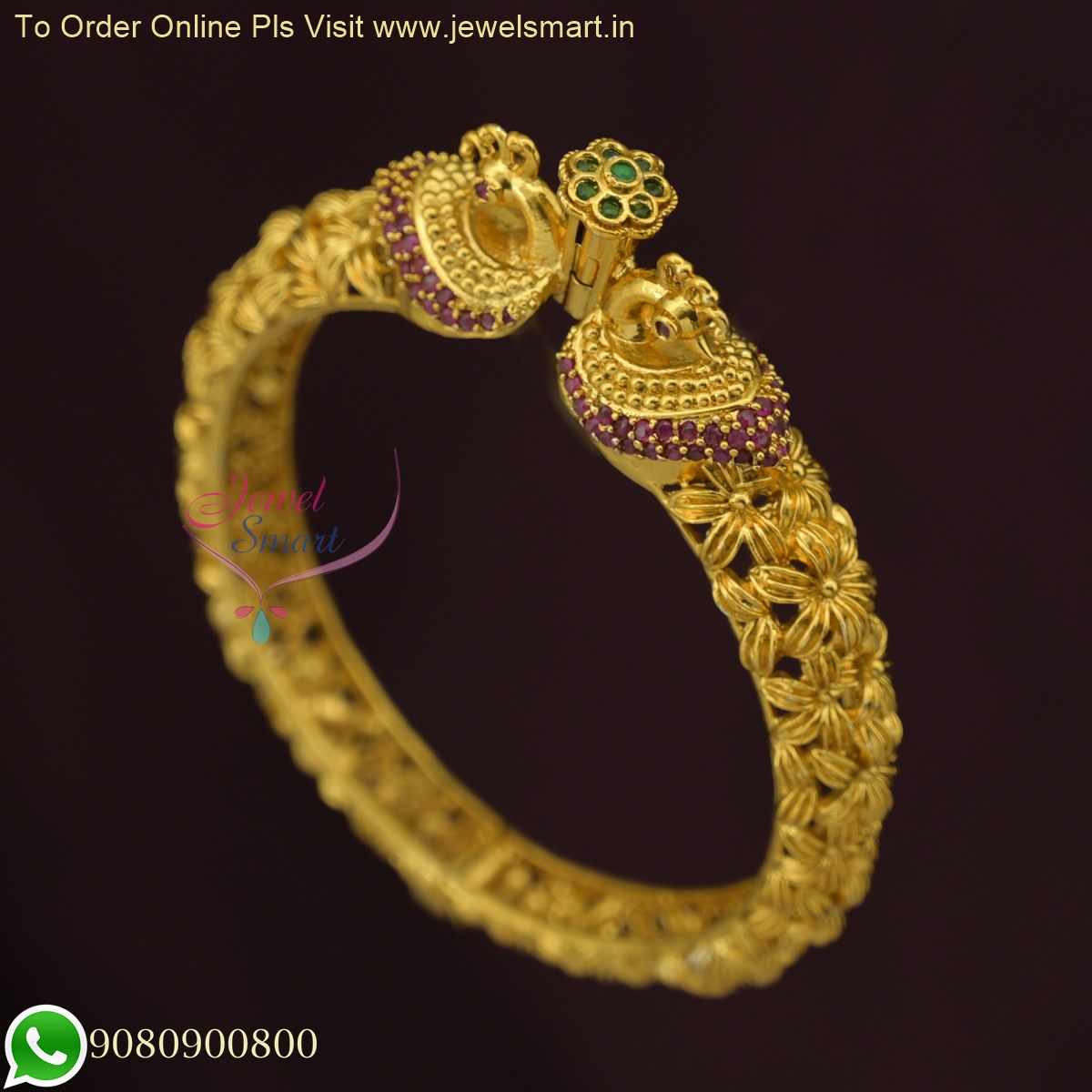 Peacock sale kada bangles