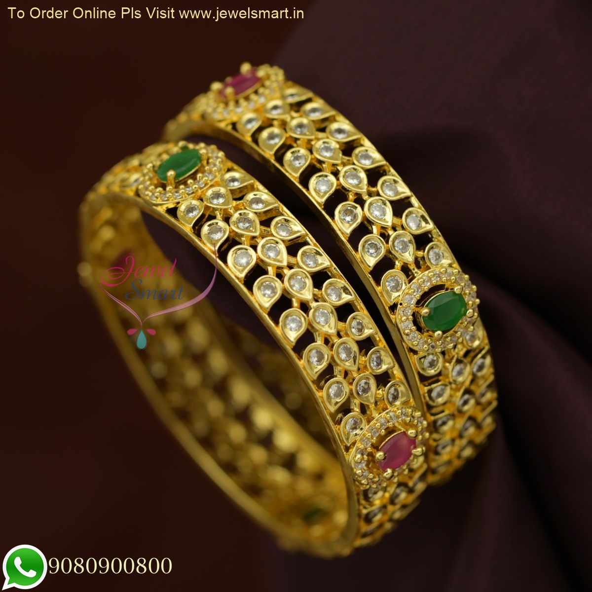 Party wear bangles on sale online