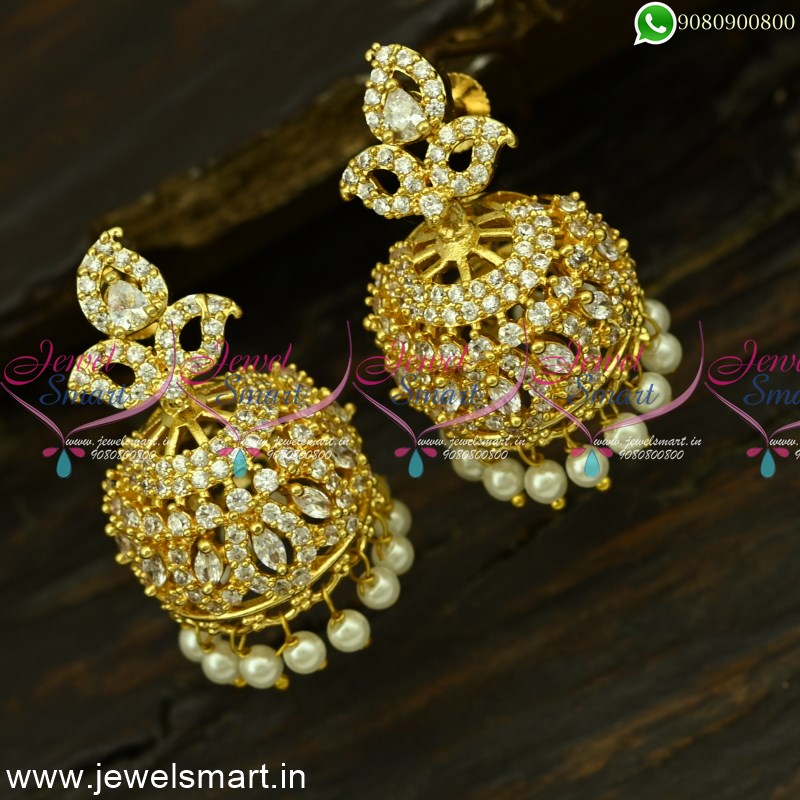 Indian Gold Plated Jhumki/jhumka Earrings, Kundan Ear Sahara Chain,  Chandbali Earrings/traditional Earrings/indian Earrings Heavy Earrings -  Etsy | Jhumka earrings, Jhumka, Kundan earrings