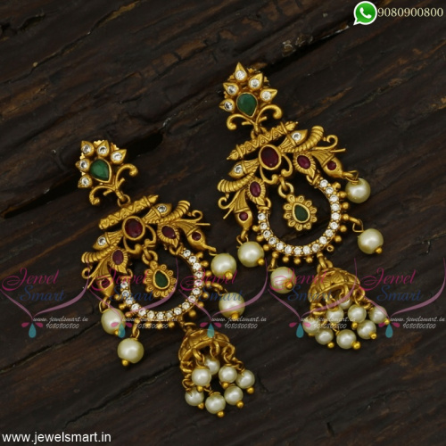 Light weight sale chandbalis in gold