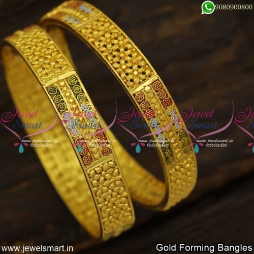 Buy Honour Gold Bangle 22 KT yellow gold 32 gm  Online By Giriraj  Jewellers