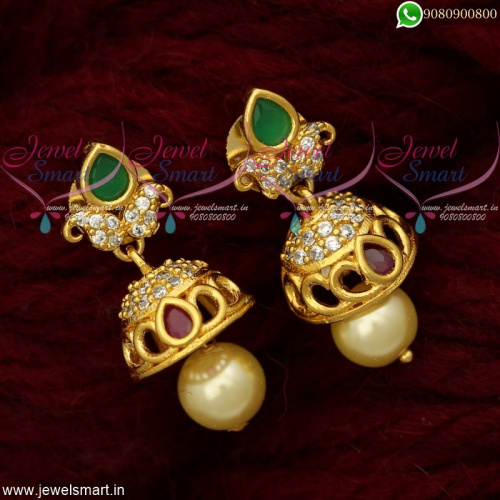 Mini jhumka deals design