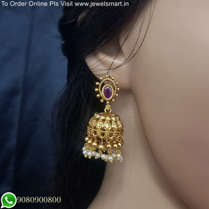 Stylish deals jhumka earrings