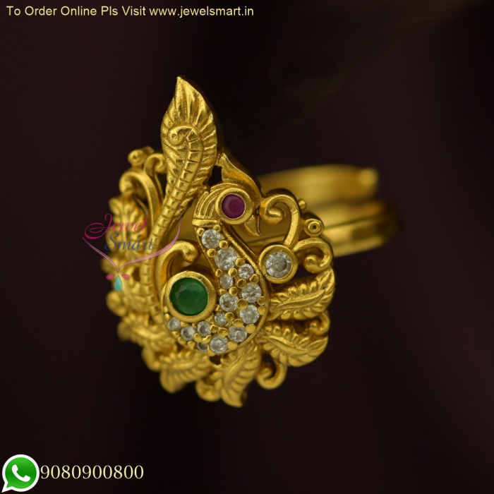 Kundan, ruby & emerald adjustable ring with antique pearls – House of  Taamara