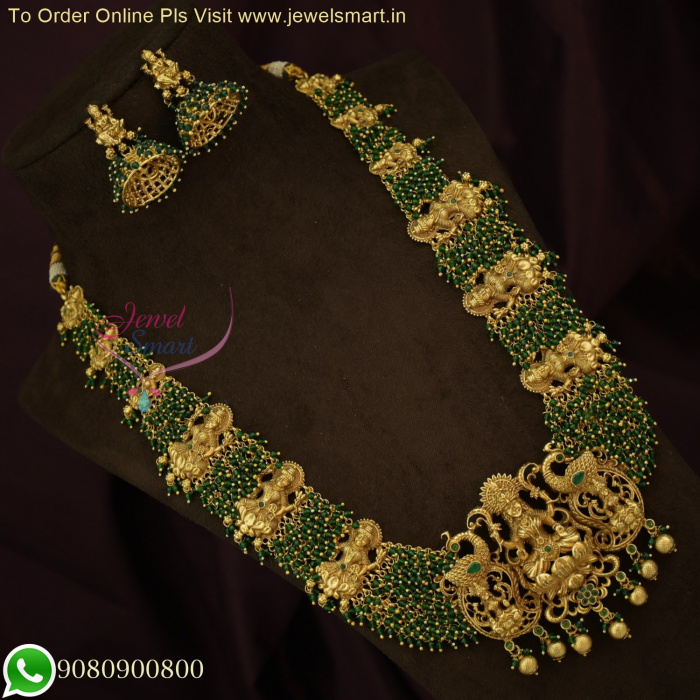 Timeless Temple Chain Vaddanam Designs: Antique Gold Bridal