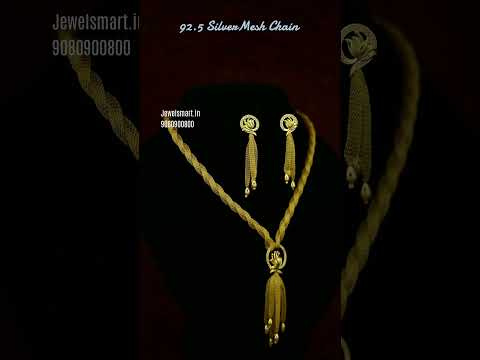 20th Century 18 Karat Rose Gold Double Jaseron Mesh Chain Necklace |  Chairish