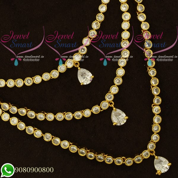 Layer Necklace Medium Haram Latest Imitation Jewellery Designs NL20833