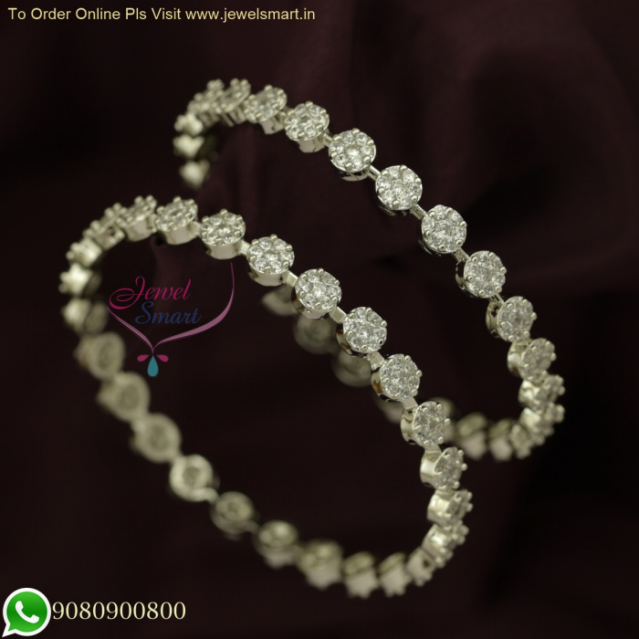 Criss Cross Diamond Bangle Bracelet - VGB0031D at Rs 47200 | हीरे के कंगन  in Jaipur | ID: 23753336733