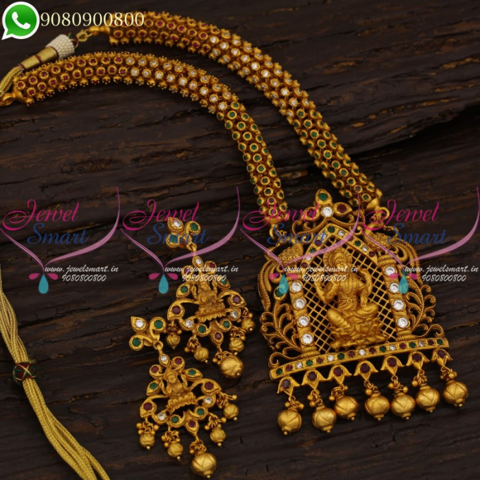 Matte sale temple jewellery