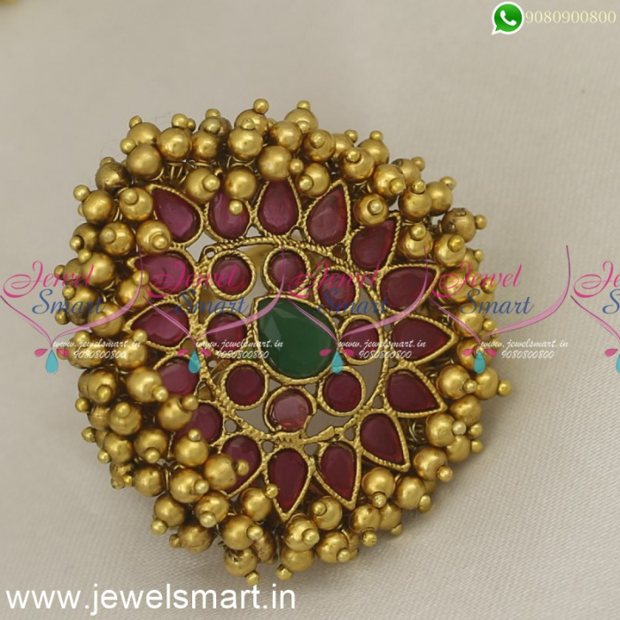 Buy Darshini Designs big size yellow alloy kundan ring for girls and women  at Amazon.in