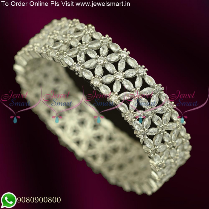Classic diamond bangle designs by Aqua diamonds and jewels! |  Fashionworldhub