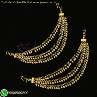 Gold ear mattal on sale designs