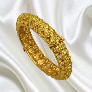 Buy Gold Plated Bangles | Fancy Bangles Online Shopping