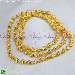 NL1164 Light Weight Handmade Gold Plated Copper Fancy Gold Model Chain ...