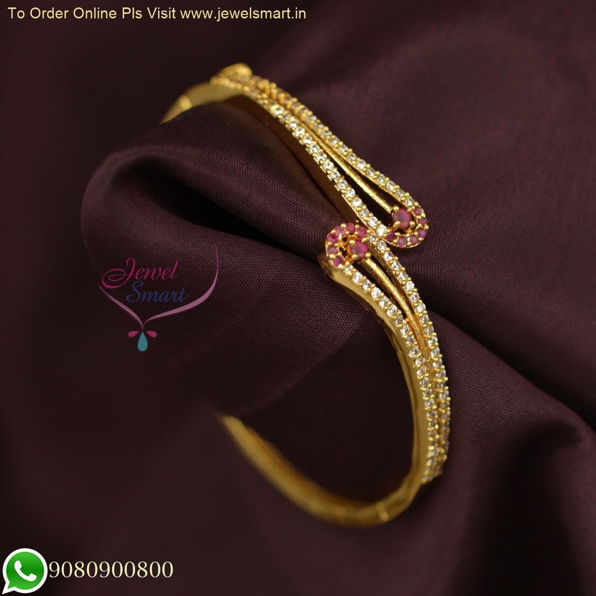 Unique Gold Bracelet Design For Women - PC Chandra Jewellers