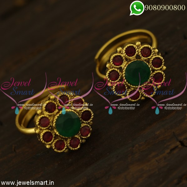 Naveen Metal Works Pair of Panchaloha/Impon Toe rings for women| Panchaloha Toe  rings| Metti for women (10) : Amazon.in: Fashion