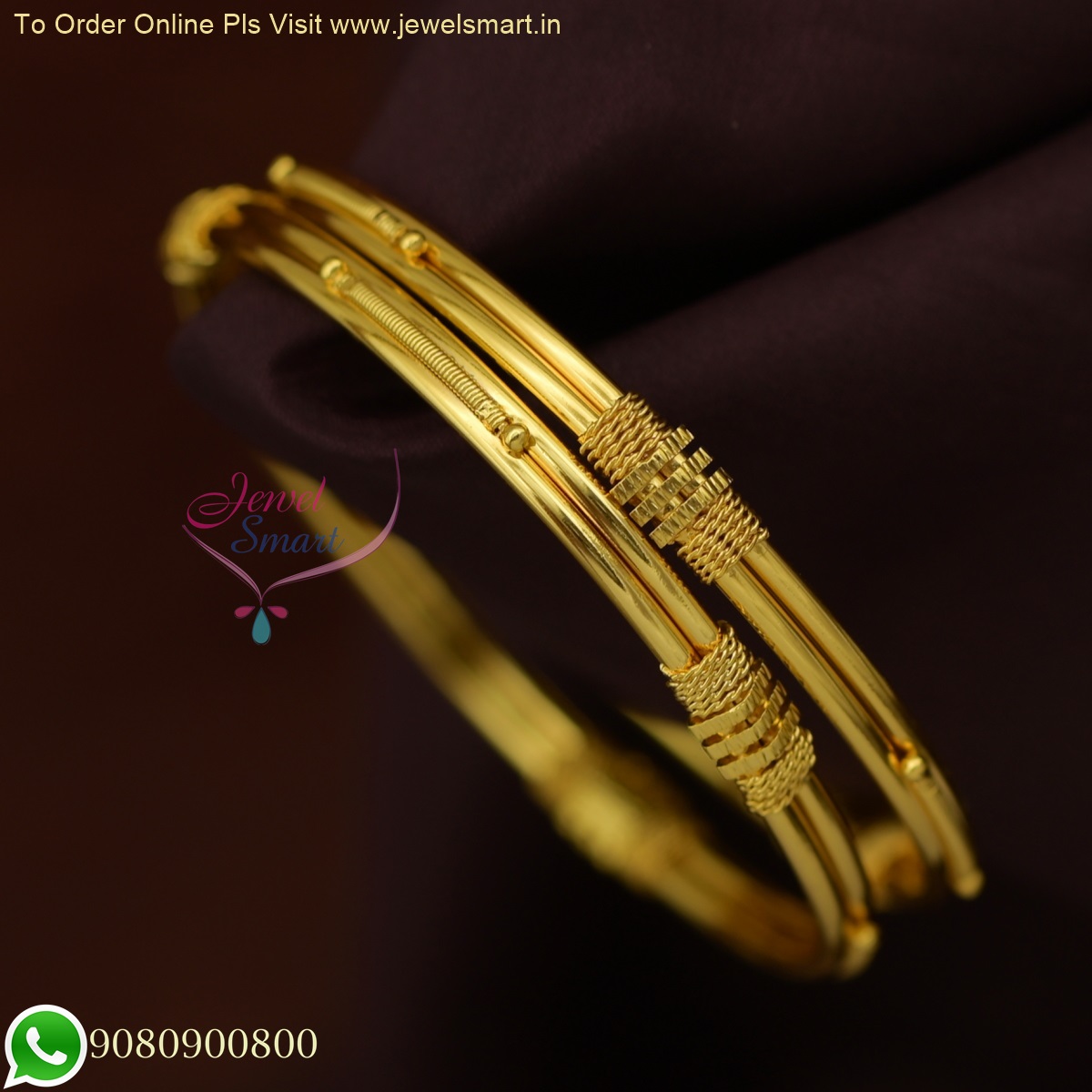 Gold covering deals bangles