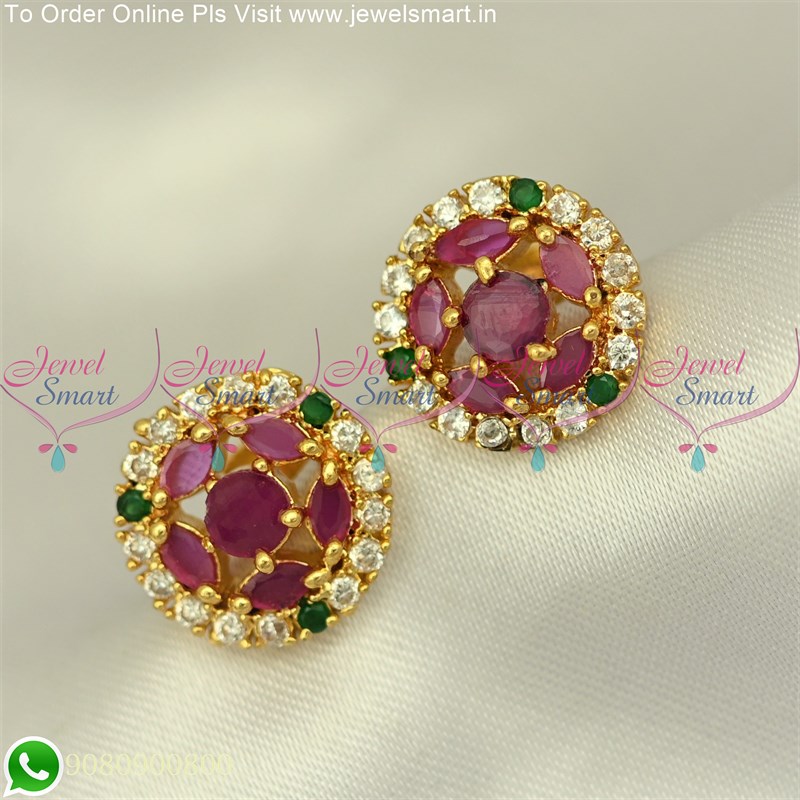 SOUTH INDIA 5.27gms EARRINGS 22K Yellow Gold – BangaruRani