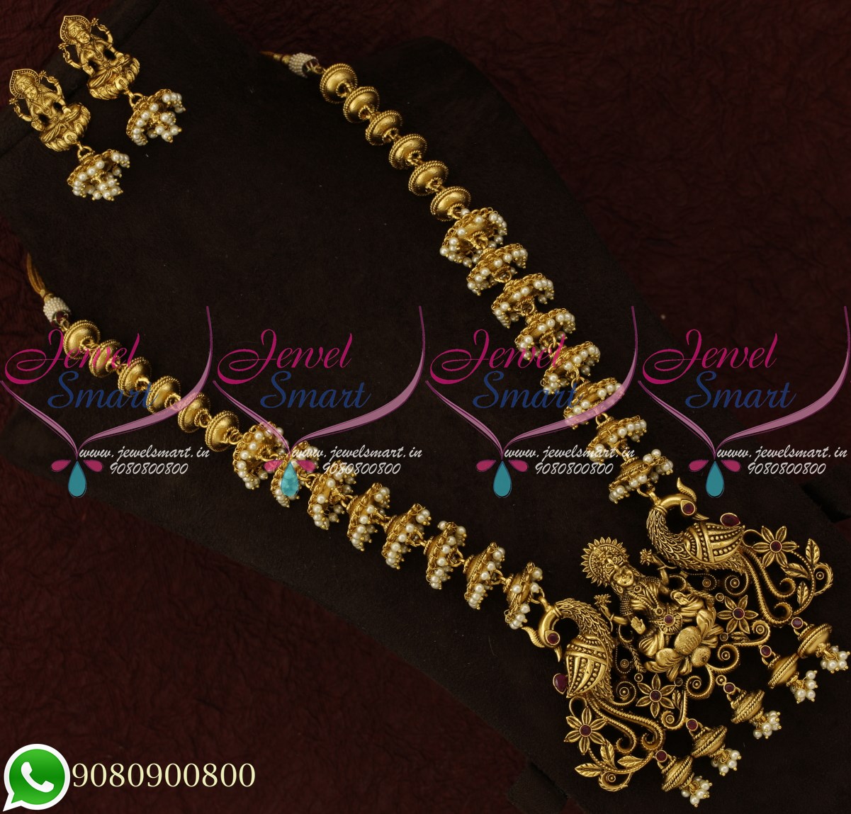 long chain temple jewellery