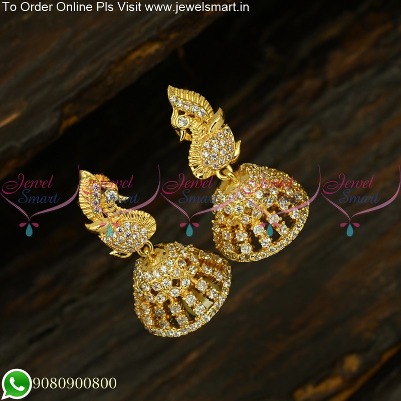 Latest deals gold jhumkas