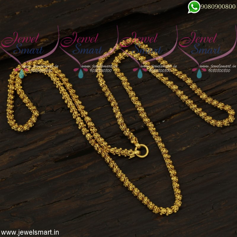 Dasavatharam Model Gold Chain Designs 