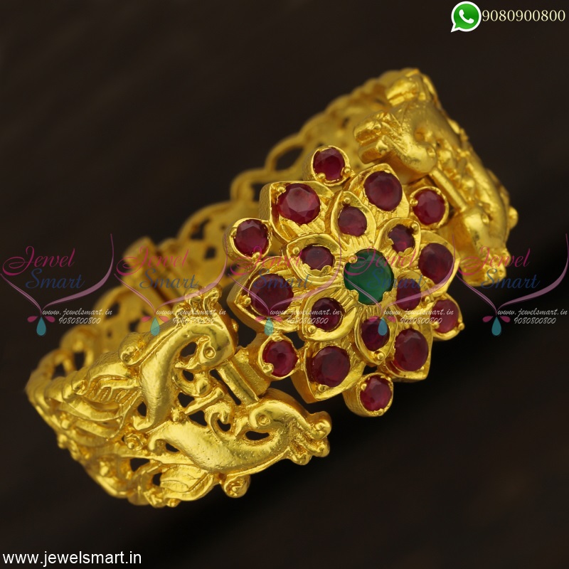 Buy One Gram Gold Designer Hand Bracelet Male Wedding Jewellery Collection  Online